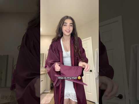 MY GRAD DRESS🥹🥹🤍 #graduation #foryou