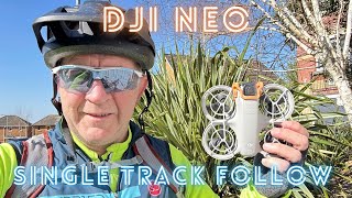 DJI Neo Follow Single Track Mountain Bike Dead Sheep Gully Afan Argoed.