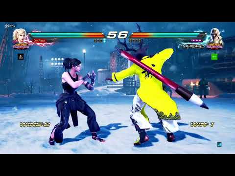 Tekken 7 Match 166: Don Argus (Lidia) vs. **unnamed** (Leroy)