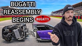 Download lagu Mat Armstrong Is Back In Miami - The Bugatti Chiron Reassembly Begins And Doubters Are Watching#car  mp3
