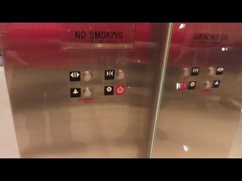 Westinghouse Traction Macy's Court Elevators (Modded By Schindler) At Beverly Center (With alpalJL)