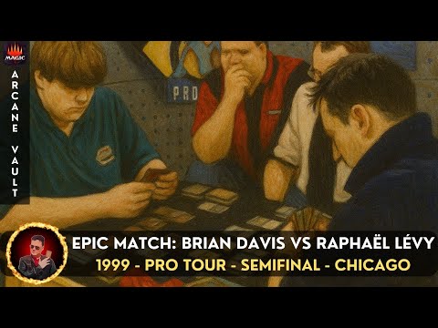 🏆 EPIC SEMIFINAL! BRIAN DAVIS VS RAPHAËL LÉVY – PRO TOUR CHICAGO 1999 ⚔️
