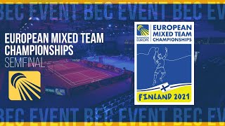 [Live] 2021歐洲混合團體錦標賽：決賽