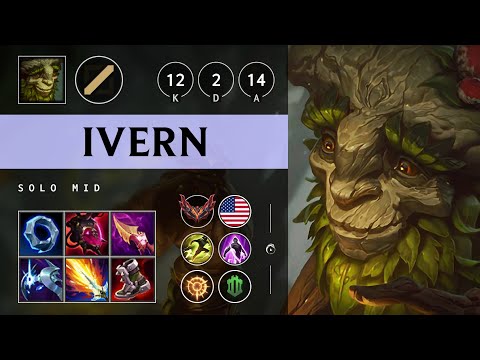 Ivern Mid vs LeBlanc - NA Grandmaster Patch 25.13