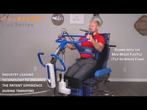 Med-Mizer MedRiser "Flex series" Sit to Stand Patient Lift 1080p