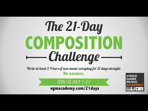 21 Days of VGM Composition Challenge (Originals) | Piano Game Knight