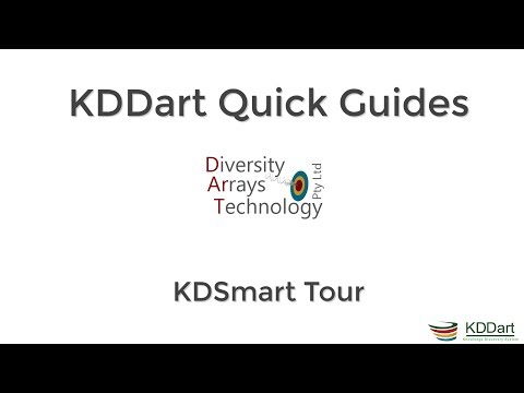 KDDart Quick Guides - KDSmart Tour