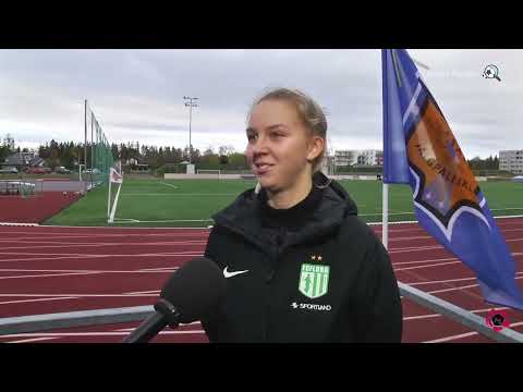 NML 23. voor: JK Tabasalu - Tallinna FC Flora 1:3, Kristina Teern intervjuu