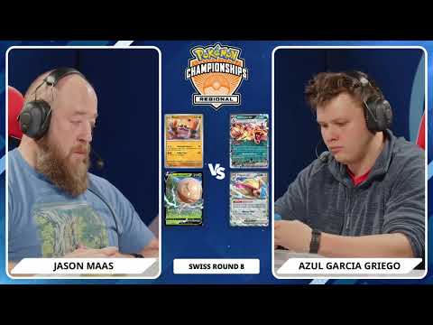 TCG Azul G  Griego Vs Jason Maas - 2024 Pokémon San Antonio Regional Championships Swiss R8