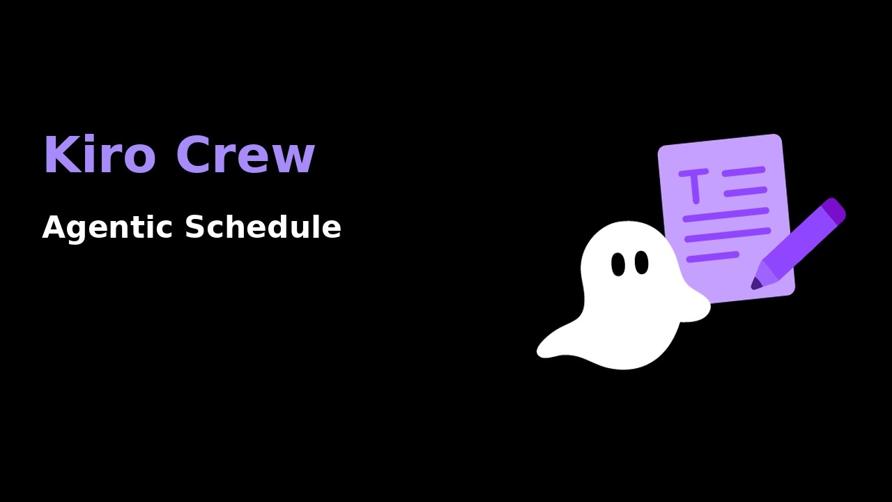 How Kiro Crew's Cron Jobs Replaced 4 Hours of Weekly Toil