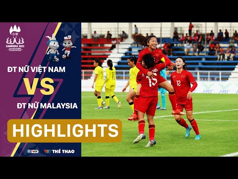 Highlights ĐT nữ Việt Nam vs ĐT nữ Malaysia: Thắng nhanh trong 33 phút | SEA Games | VTV24