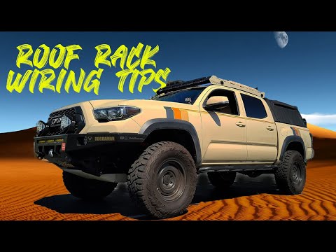 LED Roof Rack Wiring Tips for your Toyota Tacoma
