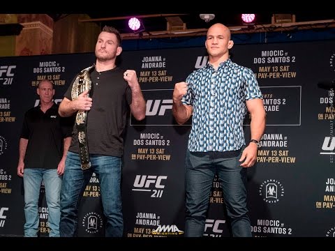 UFC 211 Media Day Staredowns (with commentary) - MMA Fighting