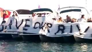 REPLAY: (1) Manif en bateaux sur le St-Laurent #FlushGate #IndigenousDay - #99MEDIA