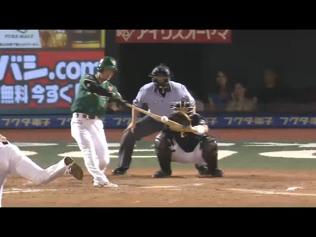 【8回裏】イーグルス・後藤が2試合連発!! 完璧すぎる打球はライトスタンド中段へ!! 2015/8/14 E-F