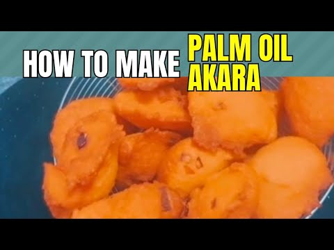 How to Make Perfect Oil Akara | Crispy Nigerian Bean Cakes