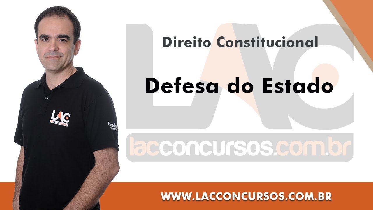 Defesa do Estado - Direito Constitucional