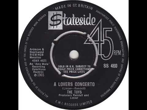 UK New Entry 1965 (277) The Toys - A Lovers Concerto