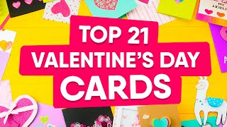 TOP 21 Valentine Cards Handmade - Easy & Cute DIY Ideas (2020)