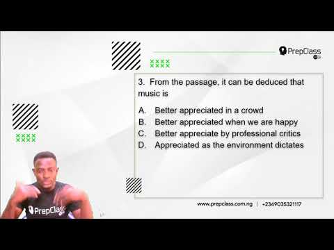 Q1 to Q5 JAMB ENGLISH 2013 PAST QUESTIONS SOLVED