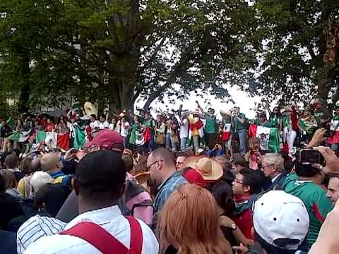 Mexico 4-2 Senegal London 2012 Olympics Mexican Celebrations Wembley