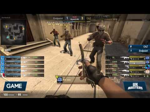 [UKCSGO] 03.12.2016 - Endpoint vs CAZ @ UK Masters S2 Semi-Final Map 2