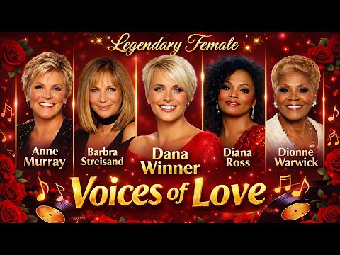 Legendary Female Voices of Love: Anne Murray, Barbra Streisand, Dionne Warwick, Dana Winner & more