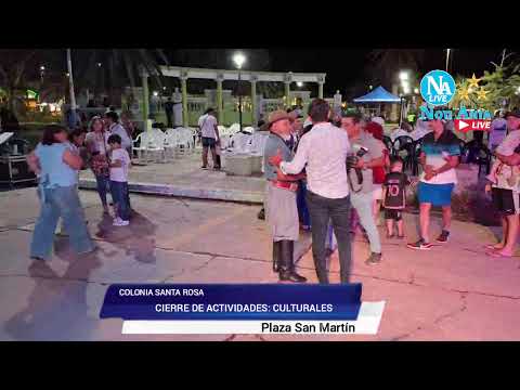 Colonia Santa Rosa: Cierre de actividades Culturales y Presentación del Parque Automotor Municipal