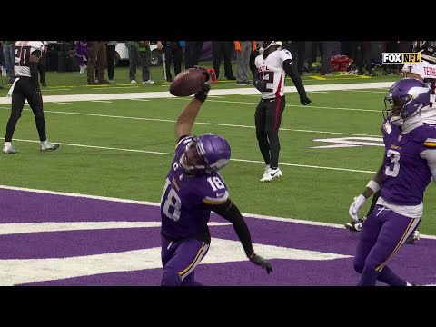 52-yard TD! Darnold uncorks deep score to Jefferson vs. ATL