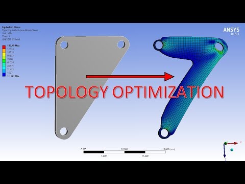 ANSYS 18.1 Topology Optimization