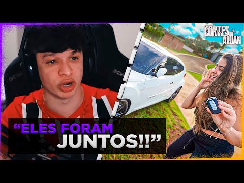 ARUAN REAGE A FUI PRO ACAMPAMENTO COM MEU CARRO NOVO (DANI NOBREGA) - Cortes do Aruan