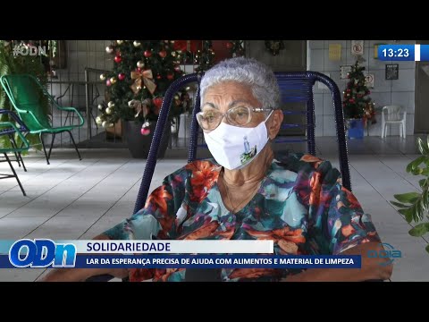 Lar da Esperança precisa de ajuda com alimentos e material de limpeza 11 11 2021