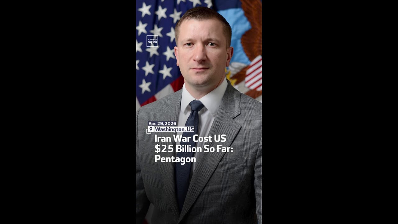 Video | Iran War Cost US $25 Billion So Far: Pentagon