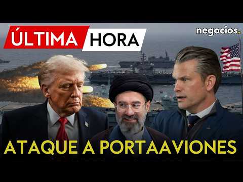 ÚLTIMA HORA| Ataque directo a un portaaviones de EEUU: Irán afirma haber alcanzado el buque a 500 km