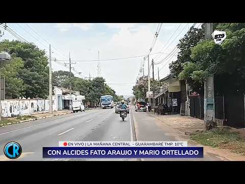 LA MAÑANA CENTRAL EN VIVO 🔴 PROGRAMA JUEVES 25 DE JUNIO | GUARAMBARÉ 2026