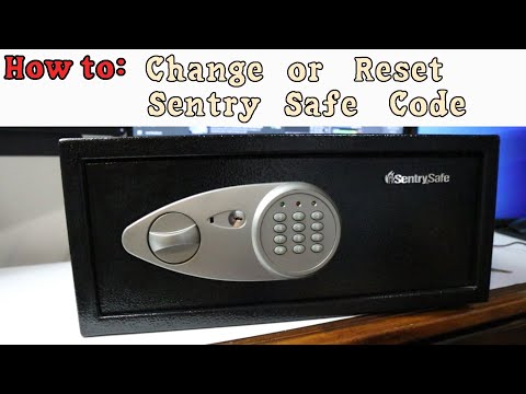 How To Set A Sentry Safe Code