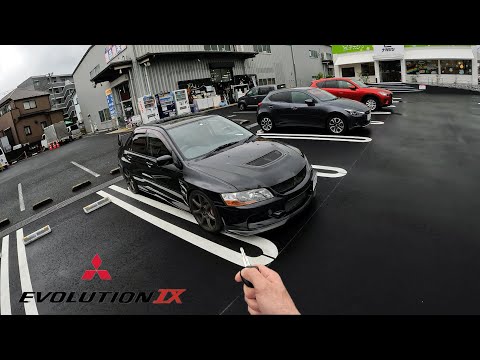 POV Mitsubishi Evolution IX GSR | Tuned 400HP EVO Relaxed drive | Pure Drive Vibes