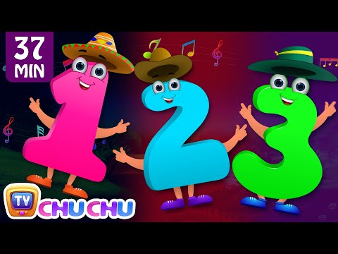 The NEW Numbers Song (Collection) | Learn to Count from 1 to 10 | ChuChu TV Number Rhymes for Kids