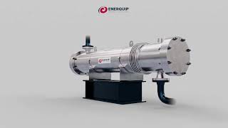 Straight Tube Shell & Tube Heat Exchanger with Expansion Joint from En