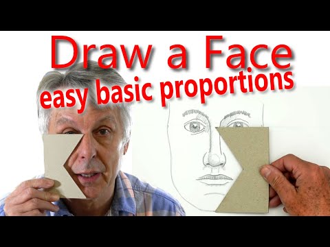 How To Draw A Face Part 2 Get The Proportions Right