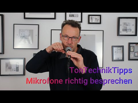 TonTechnik Tipps #2: Mikrofone richtig besprechen