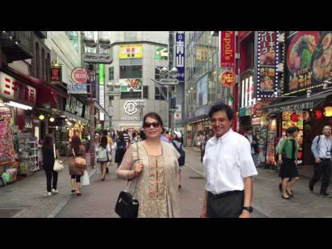 Nilofer Bakhtyar in japan