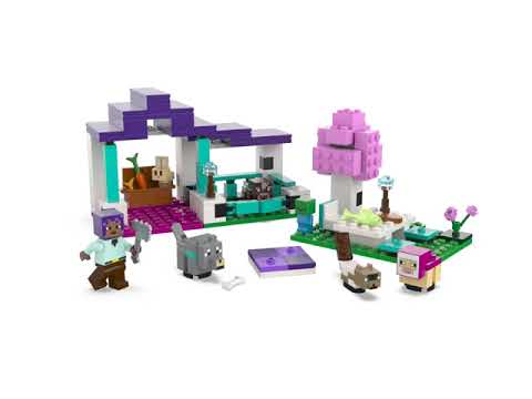 Vidéo LEGO Minecraft 21253 : Le sanctuaire animalier
