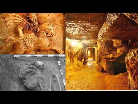 Descoperirea de la Rosia Montana: LESPEDEA din AUR de 50 KARATE si  hiperboreanul de 10 METRI !