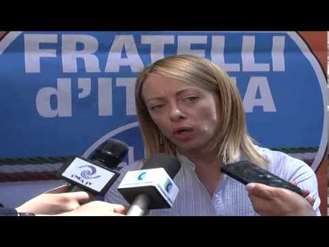 ONDA TG 19.05.2014 -  GIORGIA MELONI A SULMONA