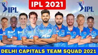 IPL 2021 - Delhi Capitals Confirm Team Squad Announced | DC All Player list For IPL 2021