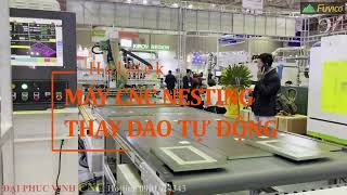 Máy cnc thay dao tự động một đầu Holztek Pro-R1AF. Quá tốt.
