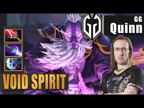 Void Spirit Mid | GG.Quinn | THE MOST BROKEN BUILD FOR VOID SPIRIT 7.34C | 7.34c Gameplay Highlights