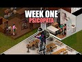Sobrevivendo Como Um PSICOPATA No Project Zomboid Week One