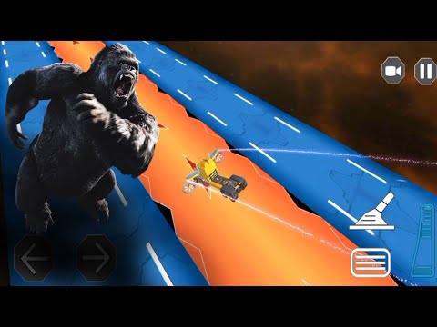 Mega ramp heavy truck driver | Oil tanker truck driving games #gaming #11 (3)